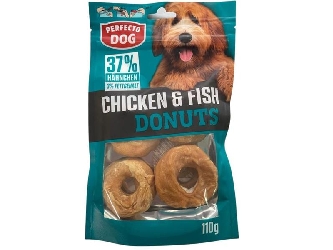 Donuts Chicken & Fish - 110g - 37% Hähnchen