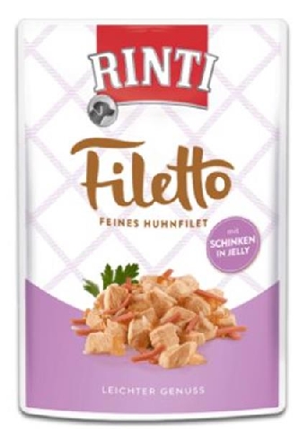 RINTI Filetto - Huhnfilet mit Schinken in Jelly - 100g