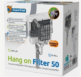 Hang On Filter 50 - Aquarium Hängefilter 0-50Liter