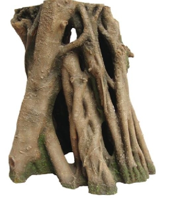 Deko Azalea Root 2 24x19x23cm  - Baumstammhöhle