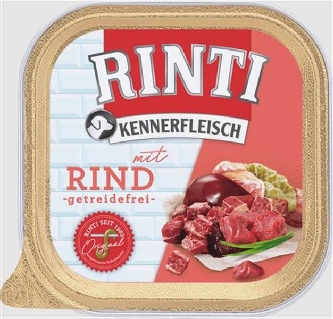 RINTI Kennerfleisch - Rind getreidefrei - 300g
