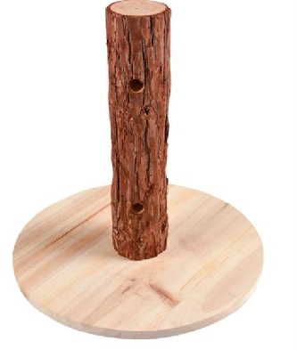Holz Snackbaumstamm - 30x30x30cm