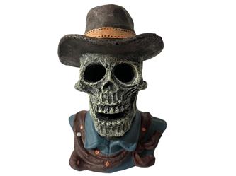 Deko LED Skull Cowboy