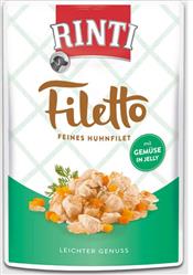 RINTI Filetto - Huhnfilet mit Gemüse in Jelly - 100g