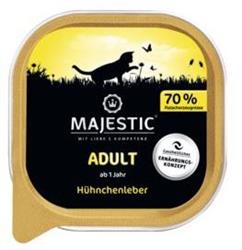 Hühnchenleber - Adult - 100g - Majestic