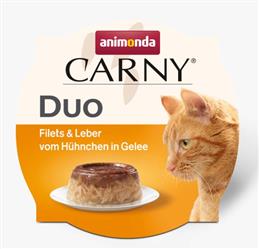 Carny Duo - Adult - Filet & Leber vom Huhn in Gelee - 70g
