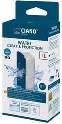 Ciano Water Clear L - Maße: 8,8x3,9x3,1cm blau 1Stk.