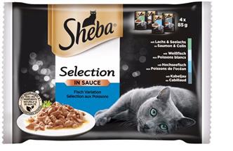 Sheba Selection in Sauce Fisch Variation - 4x85g