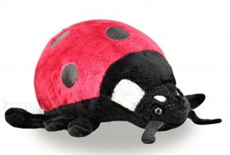 Kuscheltier für Kinder Marienkäfer - 15cm