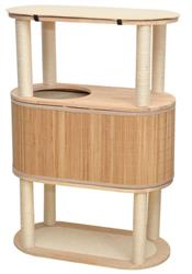 Kratzbaum Bamboo Tori 113 78x39x113cm -beige