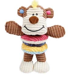 Monkey Play mit Quitscher ca16x19cm
