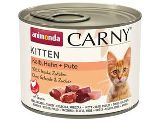 Carny - Kitten -  Kalb, Huhn + Pute - 200g