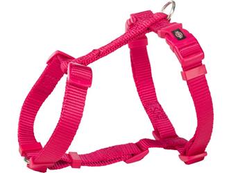 Premium H-Geschirr L-XL 75-120cm/25mm, fuchsia