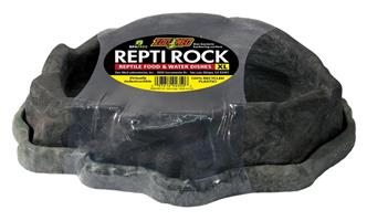 Repti Rock Combo Näpfe X-Large - grau,rot oder grau