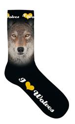 Socken Größe 39-44 - Wolf