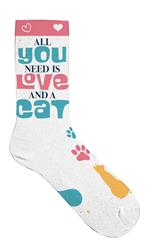 Socken Größe 33-38 - All you need cat