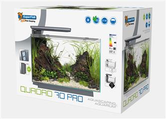 Superfish Quadro Pro 70 Aquarium - weiß