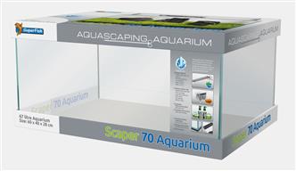 Superfish Scaper Aquarium - 70L - 60x40x28cm