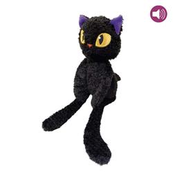 Schwarze Katze Halloween - 46cm
