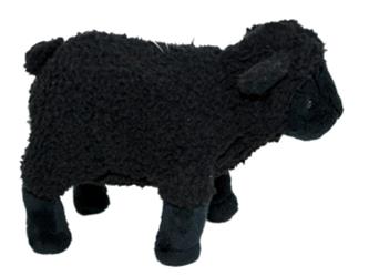 Kuscheltier für Kinder - Schaf schwarz