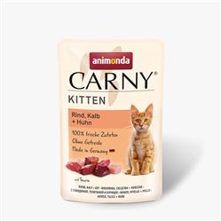 Animonda Carny Kitten - Rind, Kalb + Huhn - 85g