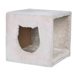 Cat Box Katzenhöhle - weiß - 33x33x37cm