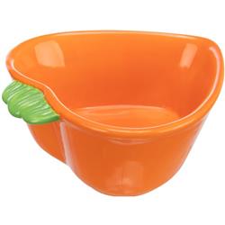 Napf Keramik Karotte - orange/grün - 180ml - 12x11cm