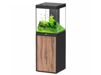 Aqua Tower 163 SET Aquarium+Schrank Aqua - schwarz/nussbaum