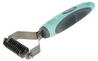 Fell-Entfilzungskamm - 12 Messer - 18cm
