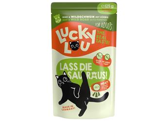 Lucky Lou LS Adult Rind & Wildschwein - 125g