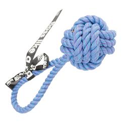 Baumwollknoten blau - Are you knots - 28cm
