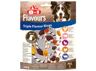 8in1 Triple Flavour Rings M/L - 120g