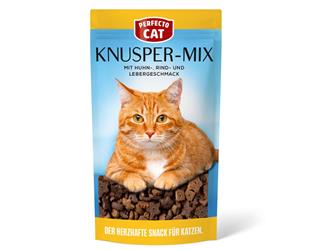 Knusper-Mix - Huhn, Rind & Lebergeschmack - 60g
