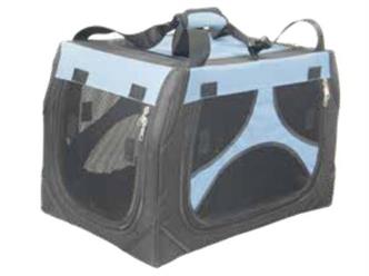 Travelbox NubiDog Lyon XS 50,5x33x33cm, blau/schwarz