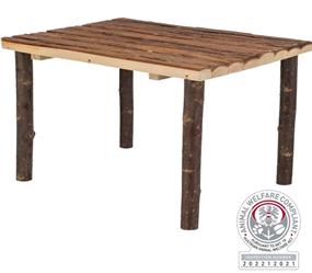 Unterstand/Liegeplatz 45x27x35cm - Rindenholz