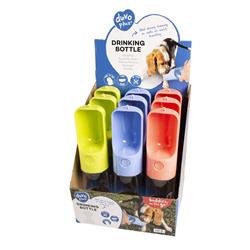 Trinkflasche - 450ml, 28,5x6,5x6,5cm - div. Farben