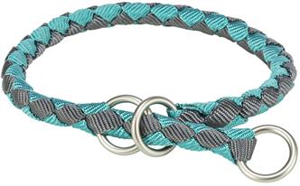 Cavo Zug Stopp Halsband L-XL - 52-60cm/18mm aqua/grafit