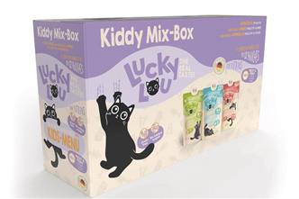 Lucky Lou Lifestage Kitten Kiddy Mix-Box 12er-Pack - 1,5kg