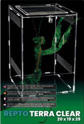 Repto Terra Clear Acryl - 20x19x29cm - Terrarium Acryl