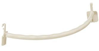 Sitzstangen Ferplast gebogen, grau 21x1,2cm