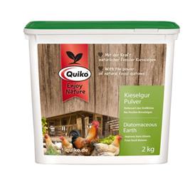 Kieselgur Pulver gegen rote Vogelmilbe - 2kg