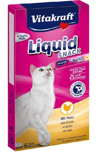 Liquid Snack mit Huhn + Taurin - 6 Stk.