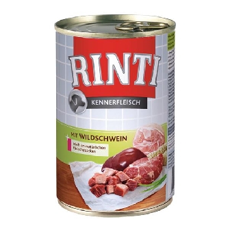 RINTI Kennerfleisch - Wildschwein - 400g - Dose