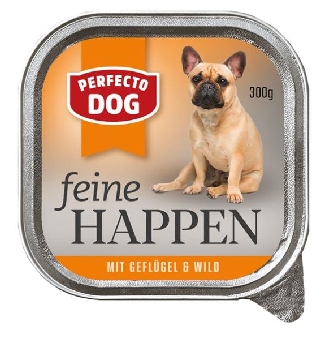 Perfecto Dog Feine Happen Geflügel & Wild - 300g