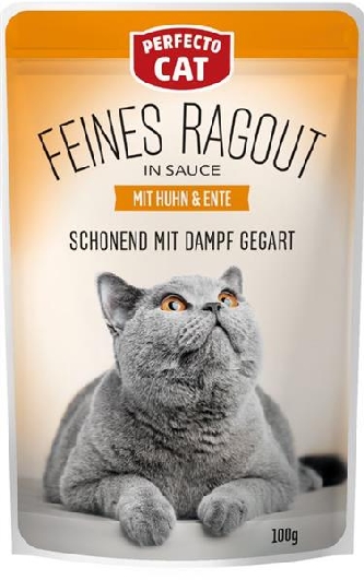 Feines Ragout 100g Huhn und Ente Alubeutel