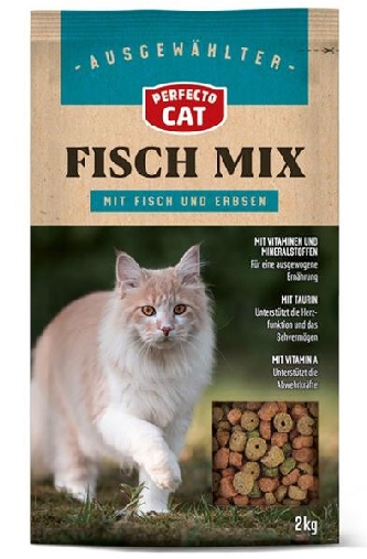 Fisch-Mix - Katzen Trockenfutter - 2kg