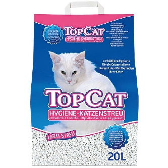 TopCat - Hygiene Katzenstreu Light 20 Liter