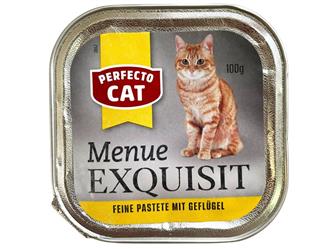Perfecto Cat Menue Exquisit - Geflügel - 100g