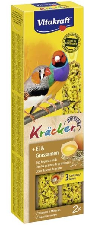 Kräcker - Ei & Grassamen 2er - Exoten - 54g