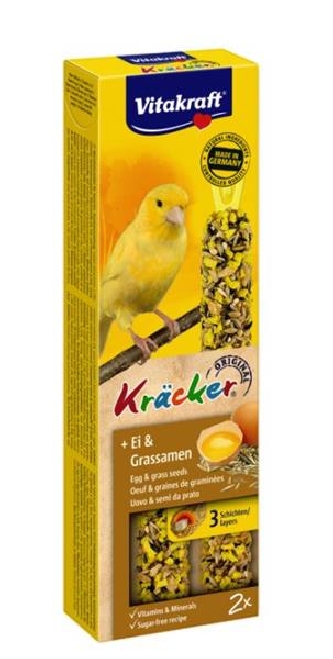 Kräcker Ei-Grassamen 2er - Kanarien - 54g